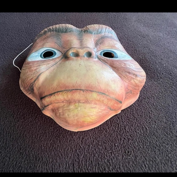 E.T. The Extra Terrestrial Vintage 80’s Halloween Mask Original Intact RARE! - Picture 2 of 16